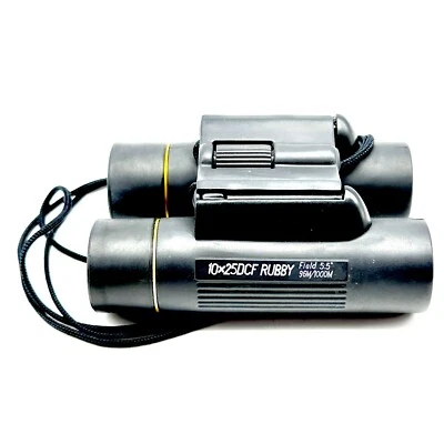 MEYERS 10x25 DCF Binoculars Rubby-Coated Lenses Field Glasses 96M/1000M EX+ - Image 1 of 4