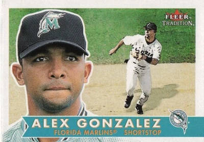 2001 Fleer Tradition #27 Alex Gonzalez - Image 1 of 2