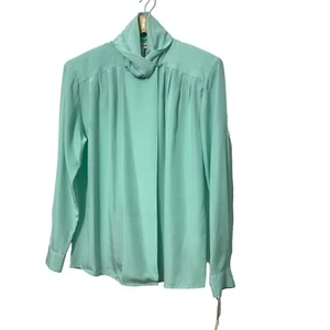 NWT Potomac Collection Womens Blouse Size 8 Vintage Office Work Business - Picture 1 of 5