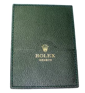 ROLEX ♛ Genuine Green Leather Document Holder - code 0101.40.05 - Picture 1 of 2