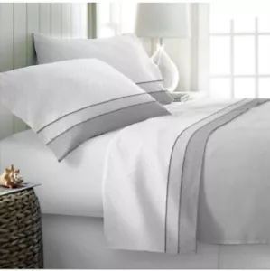 Completo letto lenzuola 100% cotone Percalle disegno Micol in 4 misure - Foto 1 di 2