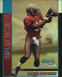2002 Bowman Chrome Refractors #143 Travis Stephens /500