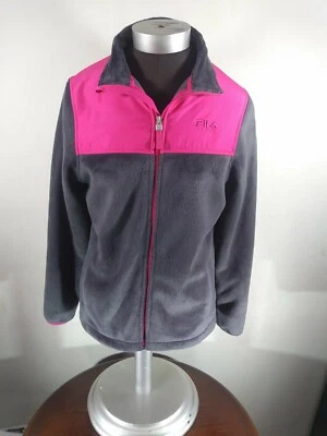Filas Sport Polar Mujer M Cremallera Completa Rosa Gris Poliéster Vietnam Foto 1 de 4