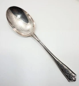 Tiffany Sterling Silver Winthrop Serving Berry Vegetable Spoon 9.50 Inches - Picture 1 of 3