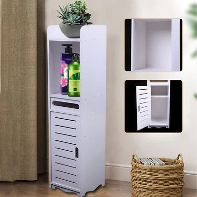 Tall cabinet bathroom cabinet narrow bathroom cabinet bathroom shelf bedroom cabinet - Image 1 of 4