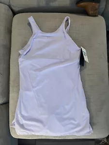 new Nike womens size Medium Yoga Dri-Fit tennis dress skirt purple Bliss dri-fit - Picture 1 of 6
