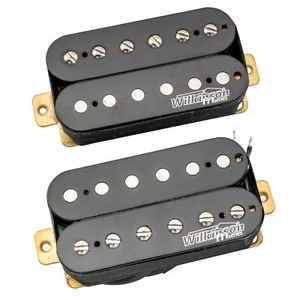 Wilkinson Classic Tone Black Ceramic Overwound Open Humbucker Guitar Pickups Set - Picture 1 of 5