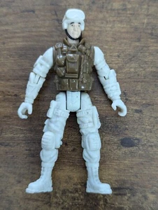 Chap Mei Excite Military Soldier Figure 4" Army Man Usmc Marine Toy White Tan - Picture 1 of 6