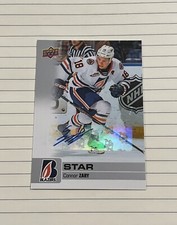 2019-20 Upper Deck CHL Connor Zary Pre-Rookie Star Autograph Auto #320 Flames