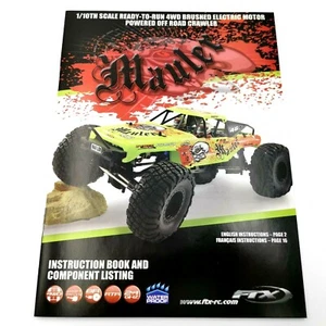 FTX MAULER Bedienungsanleitung und Komponentenauflistung (Ersatzteilkatalog) - Bild 1 von 1