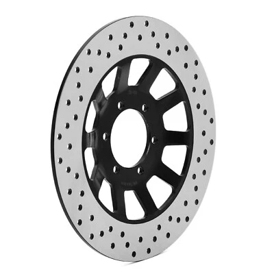 267mm Round Rear Brake Rotor Disc For Yamaha XS360 XS400 SR500 1977 1978 1979 - Imagem 1 de 4