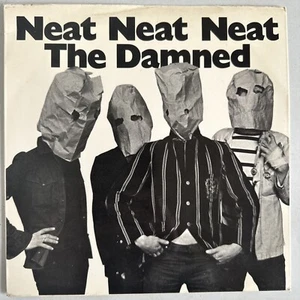 THE DAMNED NEAT NEAT NEAT 7” VINYL SINGLE STIFF UK 1977 1ST PRESS ISLAND LOGO EX - Picture 1 of 7