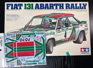 TAMIYA 1/20 FIAT 131 ABARTH RALLY con decalcomanie NUOVE. Articolo 20013 dal ... - Foto 1 di 11