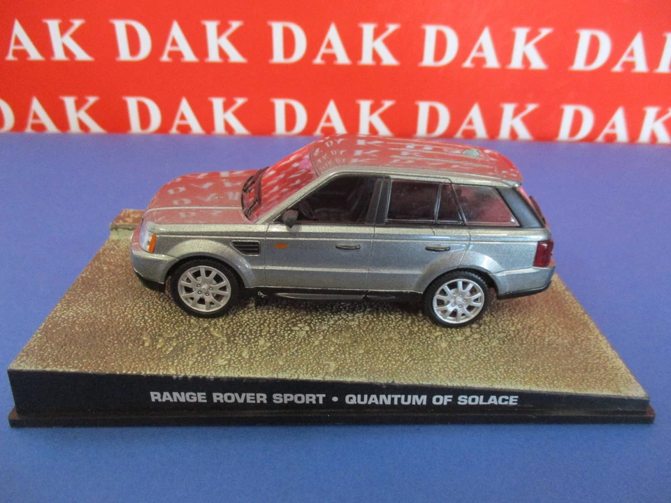 Die cast 1/43 Modellino Auto 007 James Bond Range Rover Sport Quantum - Immagine 1 di 4