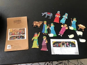 Embellish Your Story by Roeda Demdaco Christmas Nativity Magnets Adorable - Picture 1 of 7