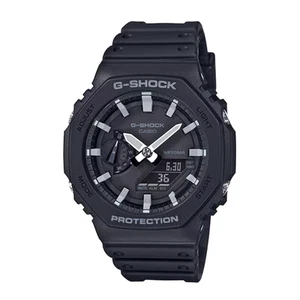 Casio Watch Classic G-SHOCK Tone-on-tone Black GA-2100-1A - Picture 1 of 4