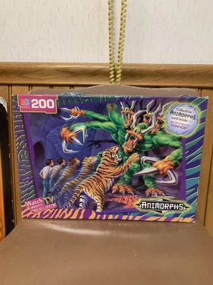 Rompecabezas Animorphs 200 piezas Hasbro Scholastic 1998 Tiger Transformation 99% completo Foto 1 de 4