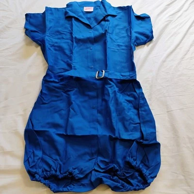 Vintage 50s Gym Romper Merrygarden Gym Wear Missy Size 16 New Old Stock Sm-Med - Image 1 of 4