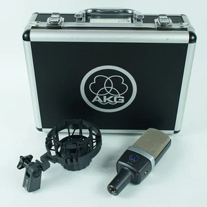 AKG C214 Wired Professional Condenser Microphone Used - Picture 1 of 4