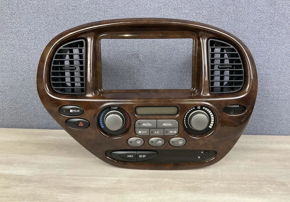 ⭐️Calentador de temperatura de aire acondicionado Toyota Sequoia 2004-2007 control de clima radio bisel ✅¡Probado! Foto 1 de 4