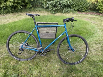 Fahrrad Cinelli Gazzetta Della Strada Blau 2023; Stadtrad/ Rennrad aus Stahl - Bild 1 von 4