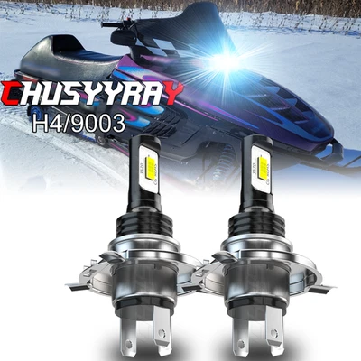 Ultra Bright LED Headlight Bulb for 1995-1996 Ski-Doo Formula STX LT II Hi/Low - Image 1 of 4