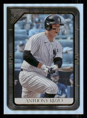 2021 Topps Gallery Rainbow Foil #24 Anthony Rizzo - Image 1 of 2