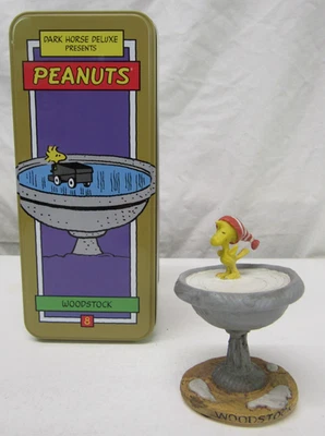 Peanuts Dark Horse Deluxe Woodstock 3,5" Statue Figur MIB in Dose BA346 - Bild 1 von 4