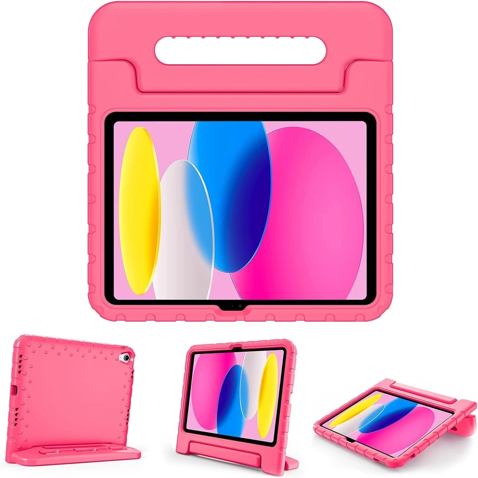 ProCase Kids Case for iPad 11th/10th Generation 11/10.9 2025/2022, Pink  - Image 1 of 4