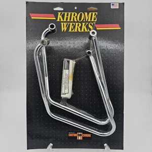 Khrome Werks 31-691 Harley XL Sportster Saddlebag Support Mount Brackets - Picture 1 of 6