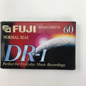 Cinta de casete de audio en blanco Fuji Normal Bias DR-I nueva sellada - Imagen 1 de 2