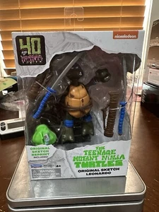 Playmates TMNT 40th Original Sketch Leonardo Teenage Mutant Ninja Turtles - Picture 1 of 7