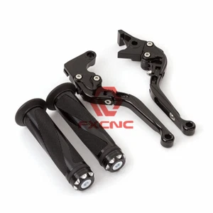 CNC Folding Extendable Clutch Brake Lever+Grips For Brutale 800/RR 2014-2015 - Bild 1 von 6