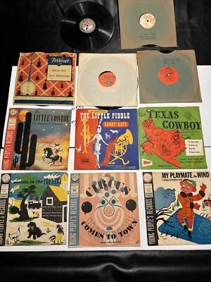 Lot Qty 11 Danny Kaye in THE LITTLE FIDDLE- 78 RPM Children's Record (1948) - Image 1 of 4