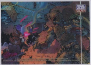 1995 Topps Star Wars - Galaxy Series 3 - ClearZone - Boba Fett #E1 - Imagen 1 de 1