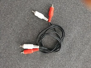 2 RCA Male to 2 RCA Male Cable 6ft Audio Stereo 2 RCA DVD HDTV - Picture 1 of 1