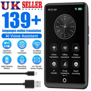 Portable Wifi Smart Real Time Translator 139+ Language AI Voice Translate Device - Picture 1 of 14