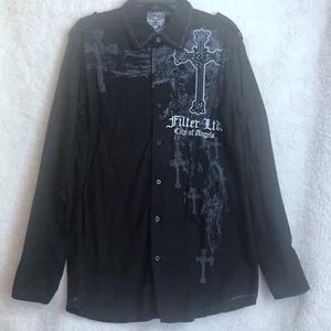 FILTER City of Angels Limited Edition button-up dress shirt, L, 100% cotton - Picture 1 of 7