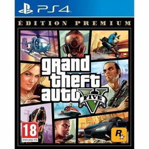 GTA V Edition Premium * Grand Theft Auto 5 - PS4 neuf sous blister VF