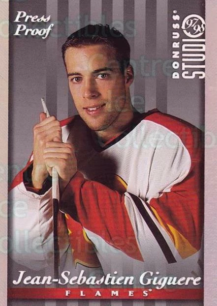 1997-98 Studio Press Proofs Silver #73 Jean-Sebastien Giguere - Image 1 of 1