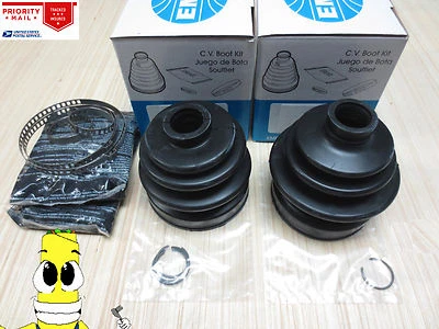 Front Inner & Outer CV Axle Boot Kit For Isuzu Trooper 1995-2002 EMPI Boots 4x4 - Image 1 of 4