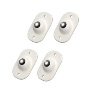Adhesive Paste Pulley Small Slide with 360° Rotation (4 Pieces) - Bild 1 von 8