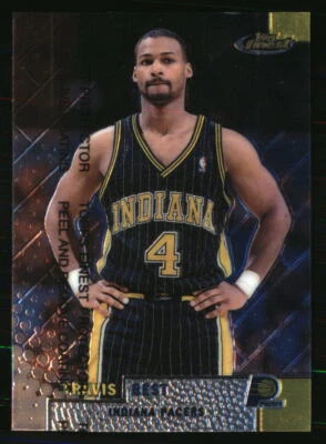 Travis Best 1999-00 Finest #100 BASKETBALL Card - Image 1 of 2