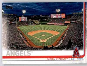 Tarjeta base 2019 Topps Serie 1 Team MLB PWE Set Break Angels #26 - Imagen 1 de 2
