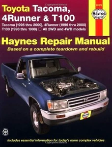 Toyota Tacoma, 4 Runner & T100 Automotive Repair Manual. Models covered: 2WD an, - Bild 1 von 1