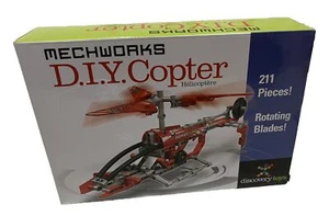 NIB Mechworks D.I.Y. Copter 211 Pcs Set With Rotating Blades Sealed - Picture 1 of 5