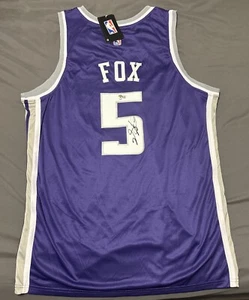 De'Aaron Fox signed handsigniert Nike Swingman Kings Trikot Beckett BAS COA - Bild 1 von 7