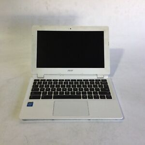 Acer Chromebook CB3-111 Laptop 11.6'' Celeron N2840 2GBRAM 16GB Flash HDMI White