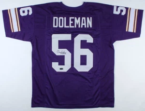 Chris Doleman Signed Minnesota Vikings Signed Jersey (Radtke COA) 8xPro Bowl DE - Picture 1 of 8