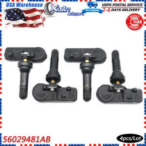 4pcs For Jeep Grand Cherokee 08-10 TPMS Tire Pressure Sensor 56029481AB 433MHz - Picture 1 of 11